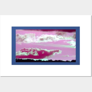 Pink Elephant Cloud-Available As Art Prints-Mugs,Cases,Duvets,T Shirts,Stickers,etc Posters and Art